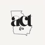 Act Ga Logo State With Wide Script
