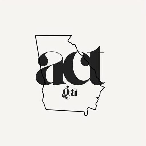 Act Ga Logo State With Wide Script