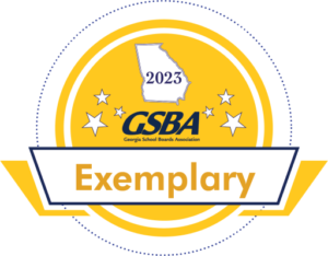 Gainesville City Schools Exemplary School Board Association Badge